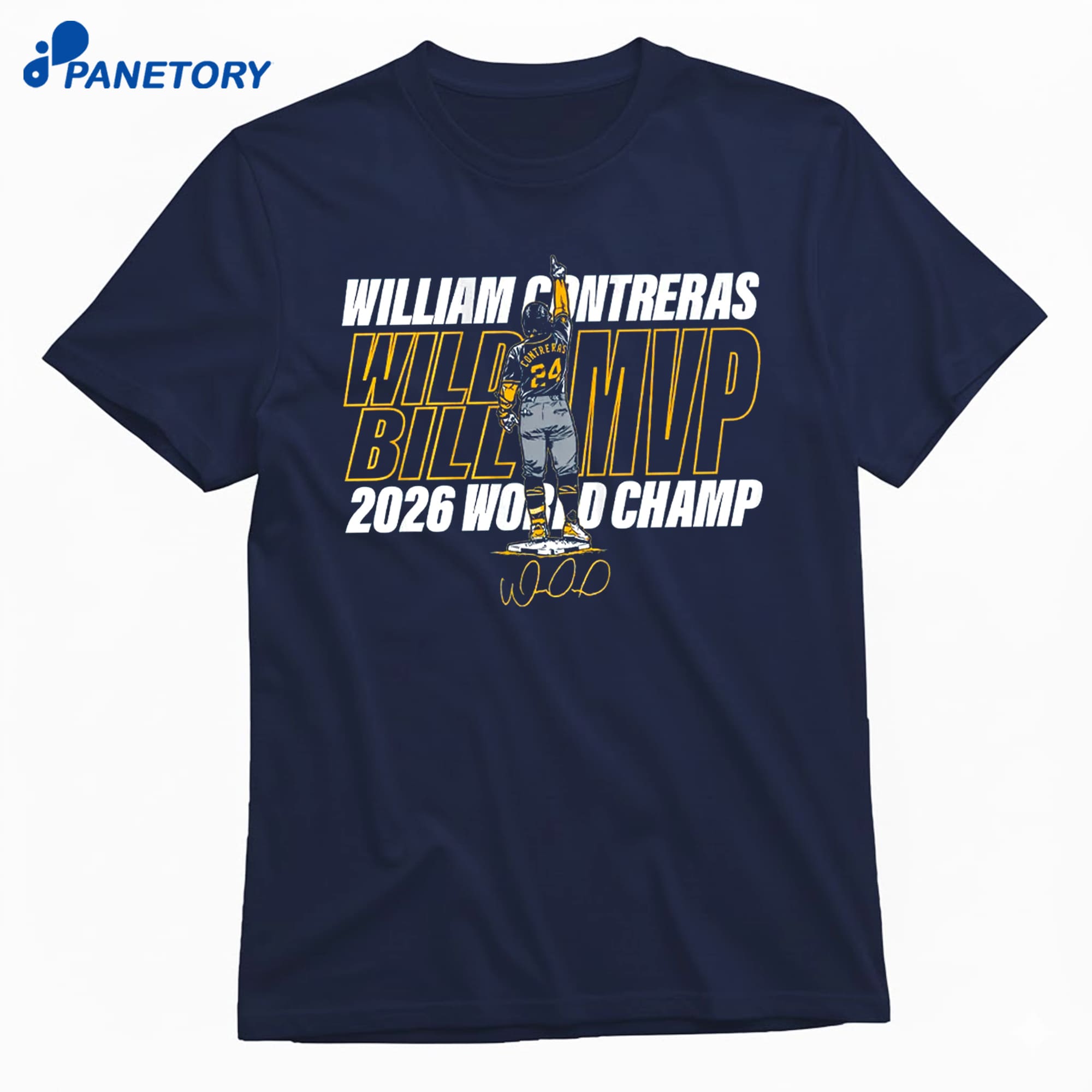 William Contreras 2026 World Champ Mvp T-Shirt 10 William Contreras 2026 World Champ Mvp T-Shirt 1