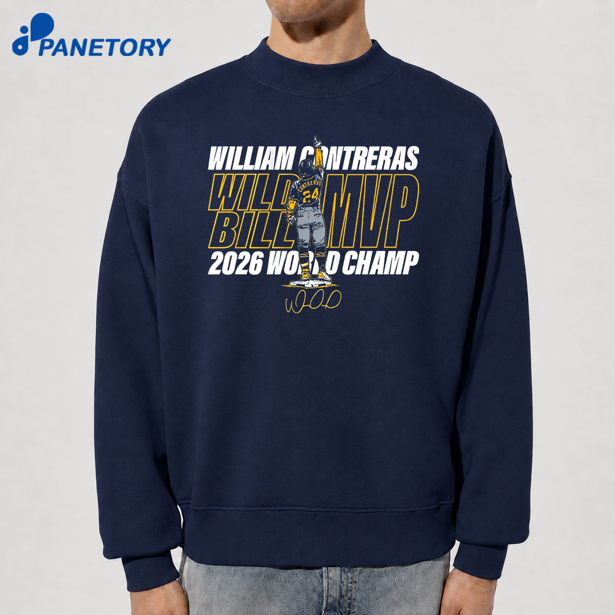 William Contreras 2026 World Champ Mvp T-Shirt 8 William Contreras 2026 World Champ Mvp T-Shirt 2