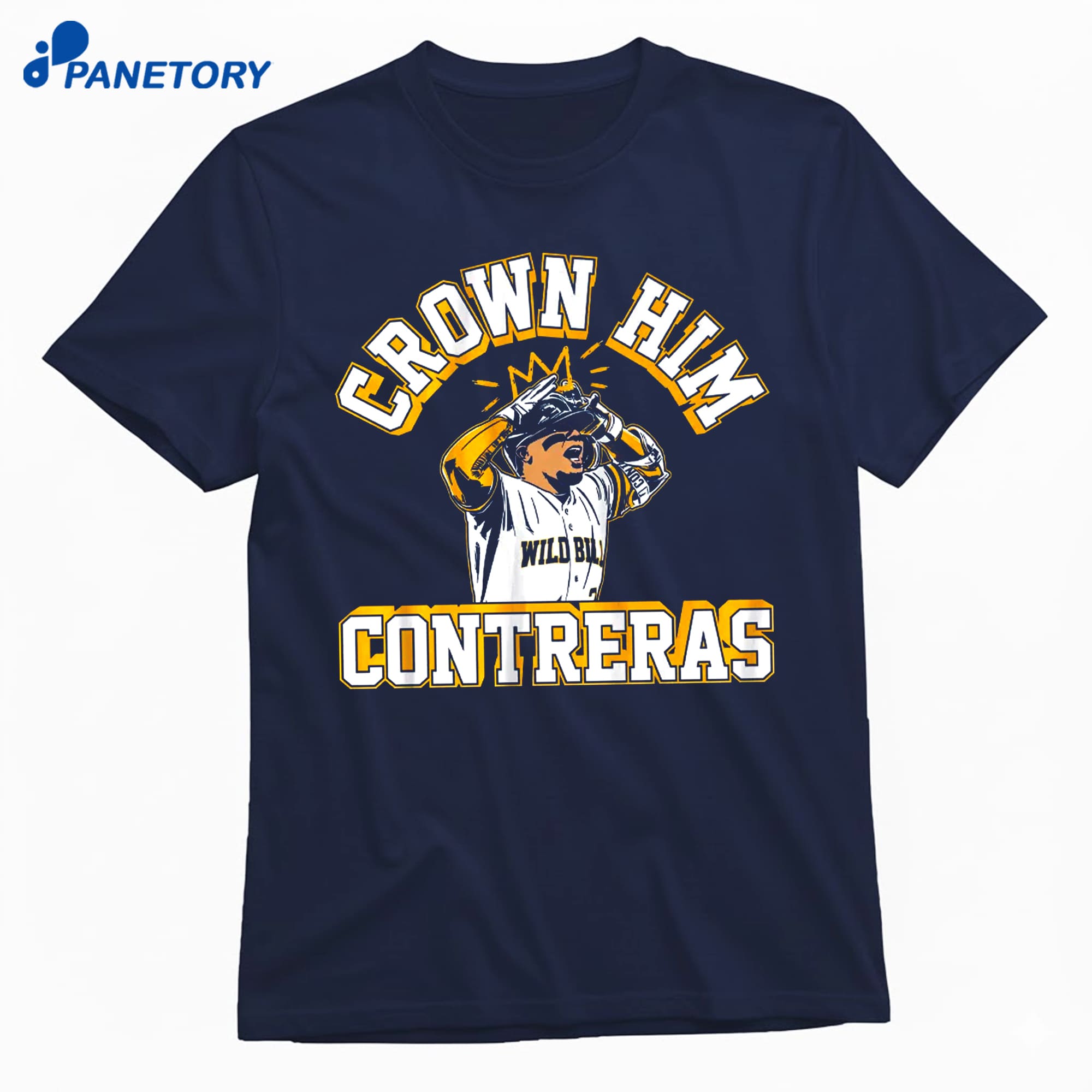 William Contreras Crown Him T-Shirt 10 William Contreras Crown Him T-Shirt 1
