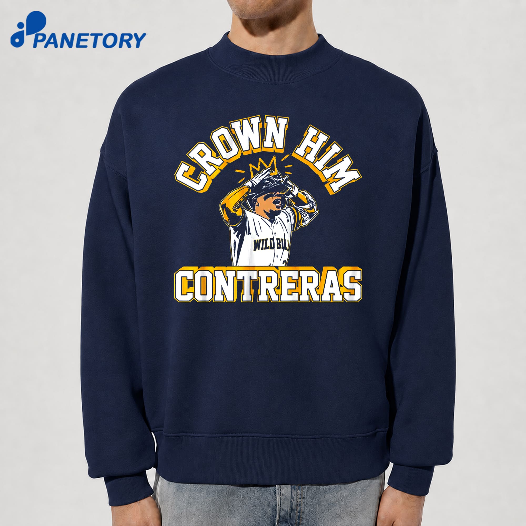 William Contreras Crown Him T-Shirt 8 William Contreras Crown Him T-Shirt 2