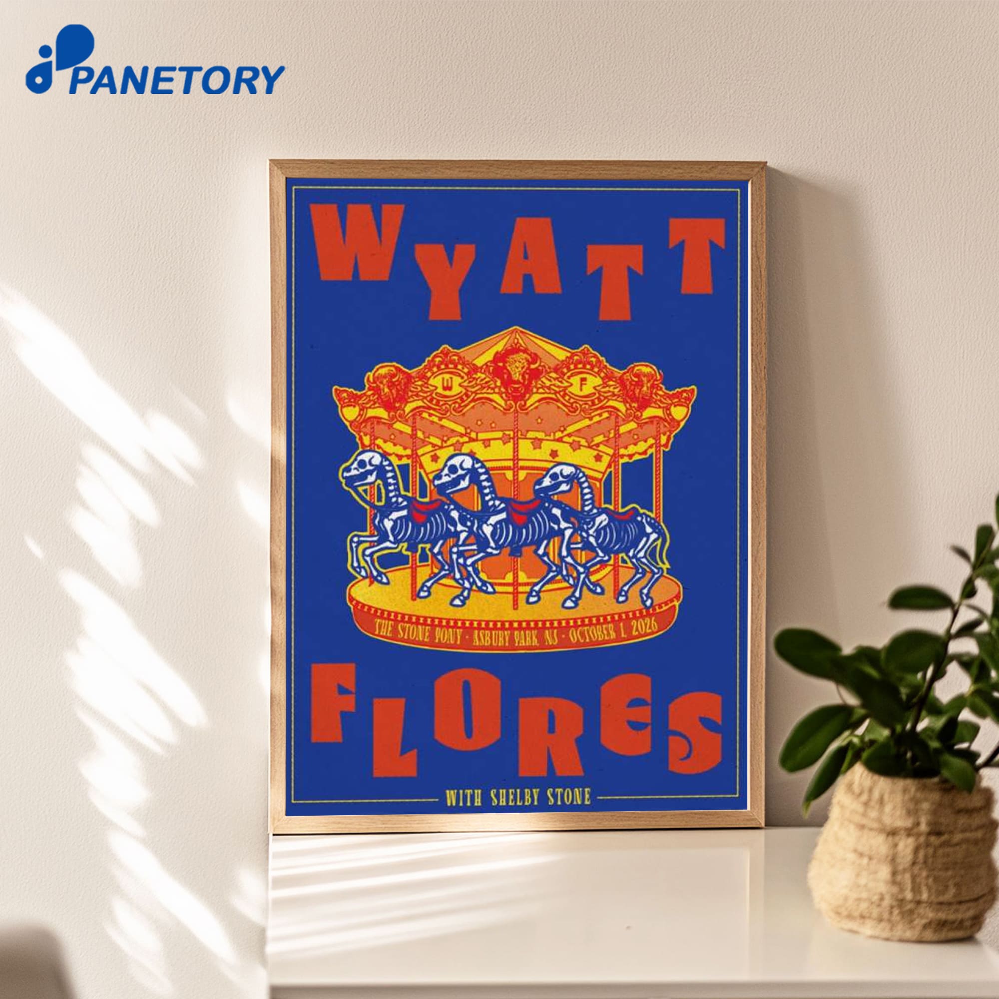 Wyatt Flores Asbury Park Nj Concert Sep 1 2026 Poster Wyatt Flores Asbury Park Nj Concert Sep 1 2026 Poster